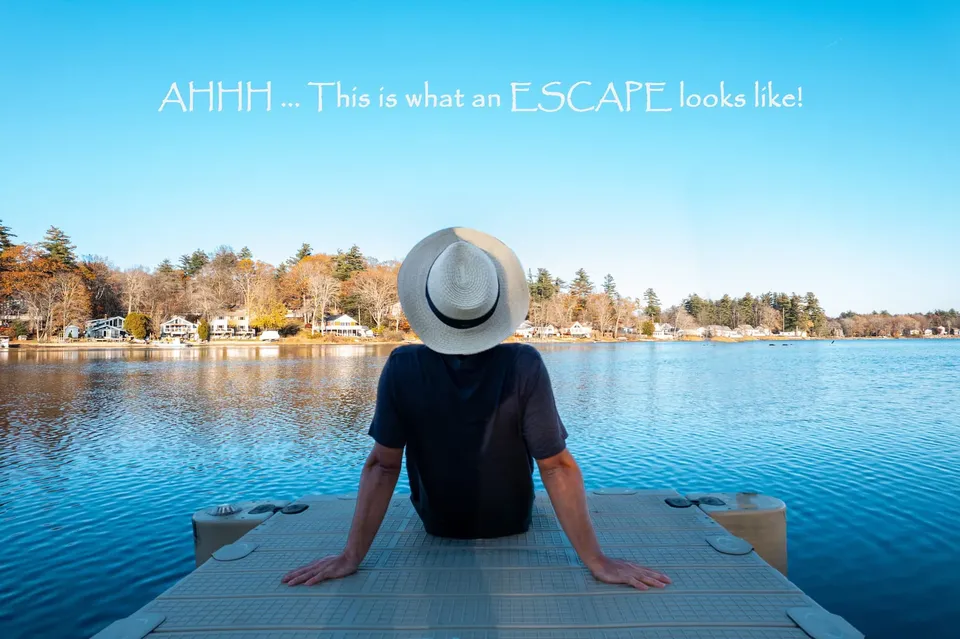 Sunrise Beach Escape on Angle Pond